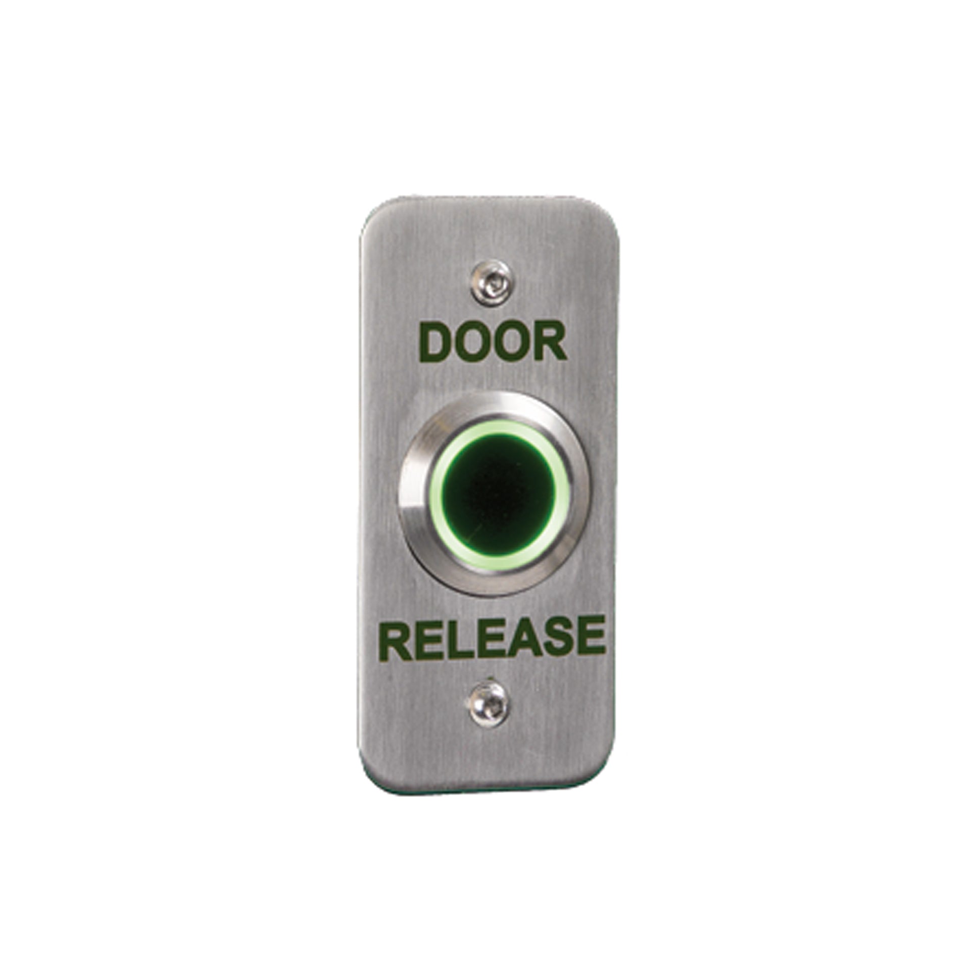 RGL K-EB/AP/TF-DR Touch Free 'Door Release' Exit Button Stainless Steel