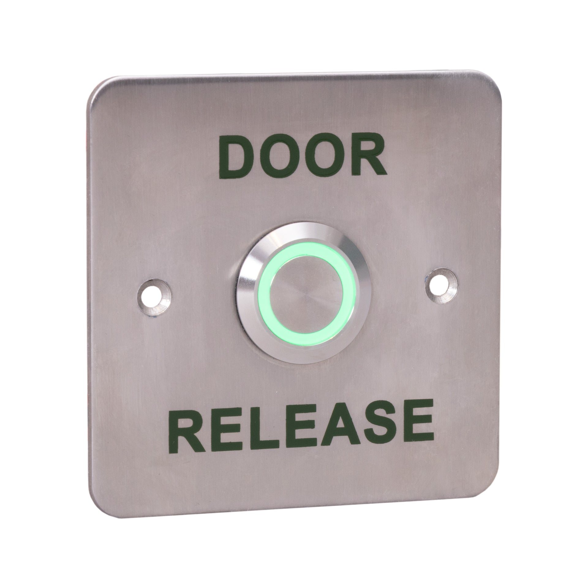RGL K-ILH-GS/DR Door Release' illuminated Piezo Button Stainless Steel