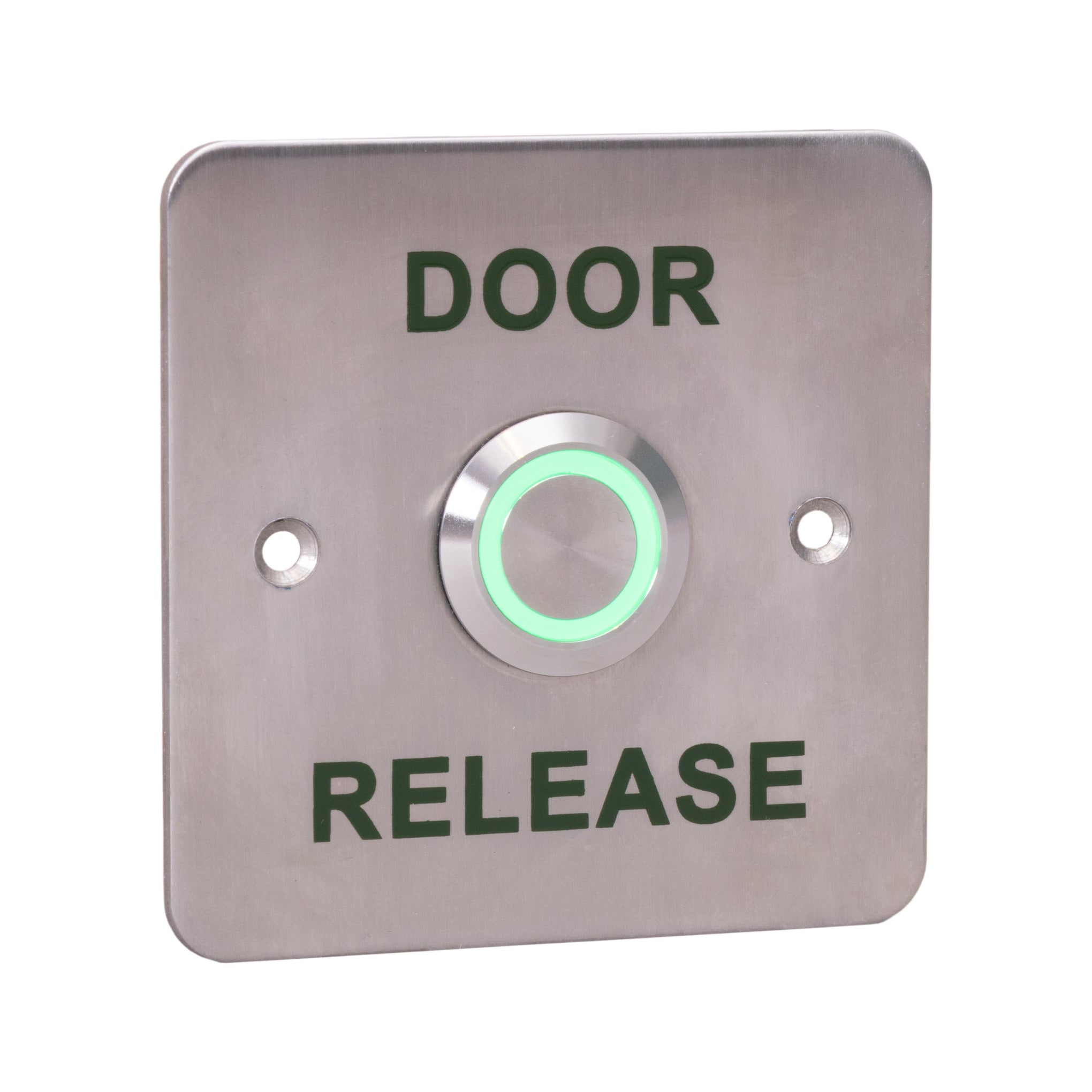 RGL K-ILH-GS/DR Door Release' illuminated Piezo Button Stainless Steel