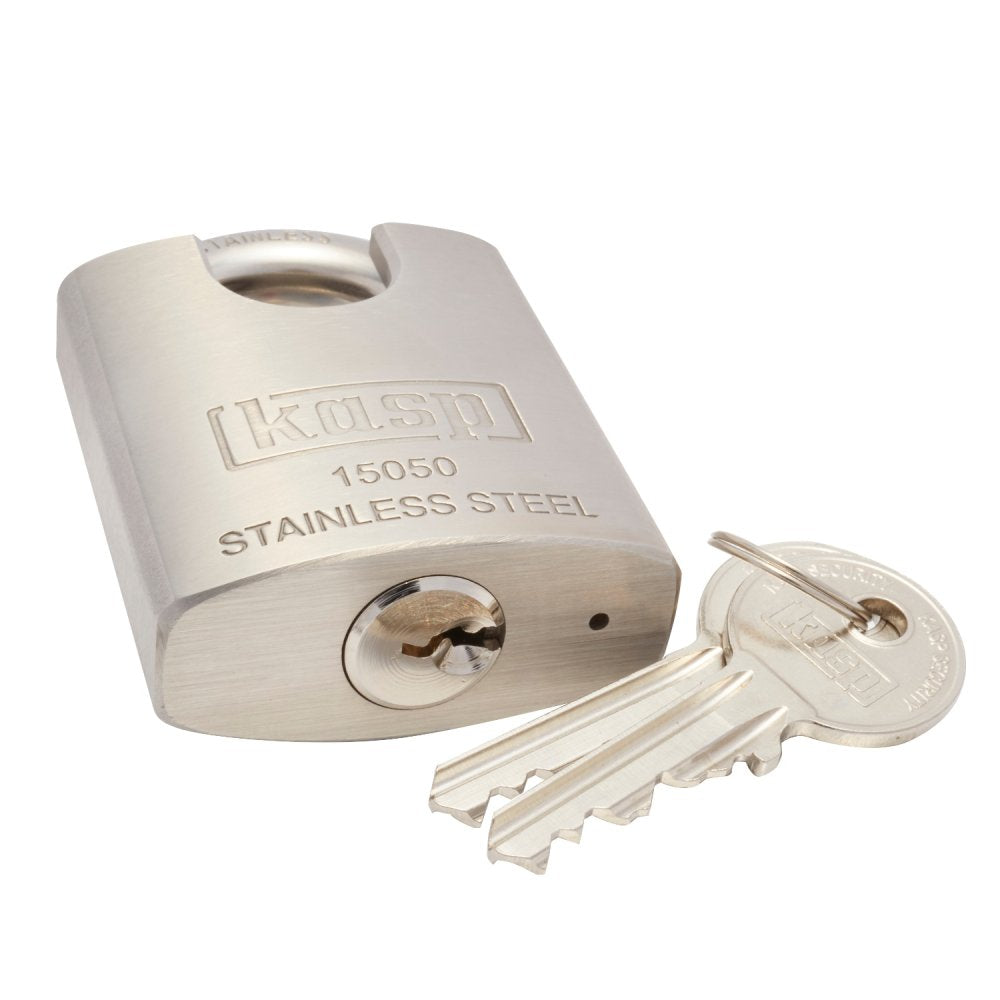 CK Kasp K15050D 50mm 150 Stainless Steel Padlock (High Security Level 11)