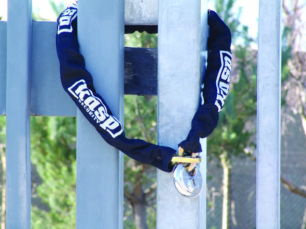 Kasp K16070D2 70mm Stainless Steel Disc Padlock Twin Pack