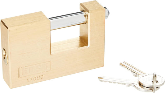 CK Kasp K17090D 90mm 170 Brass Shutter Lock (High Security Level 11)