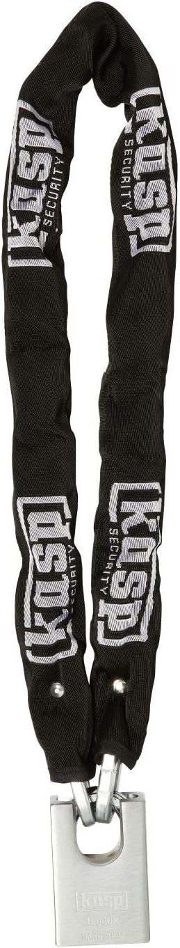 CK Kasp K45010180A 10 x 1.1m 450 Series Security Chain & K18060 Padlock (High Security Level 13)