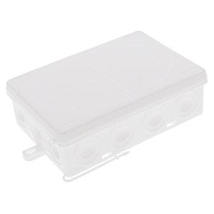 Wiska 10109598 KA 016 125 x 96 x 40mm 18 Entry Polyethylene Installation Box White IP55