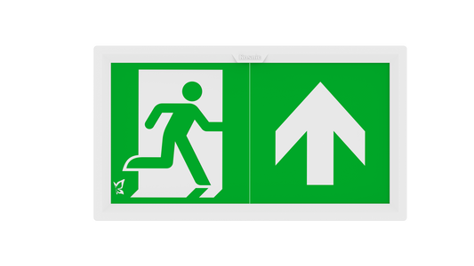 Kosnic KAL02/SST Kalem 3 Duo 5W Dual Mode LED Emergency Exit Box 6500K IP65 White