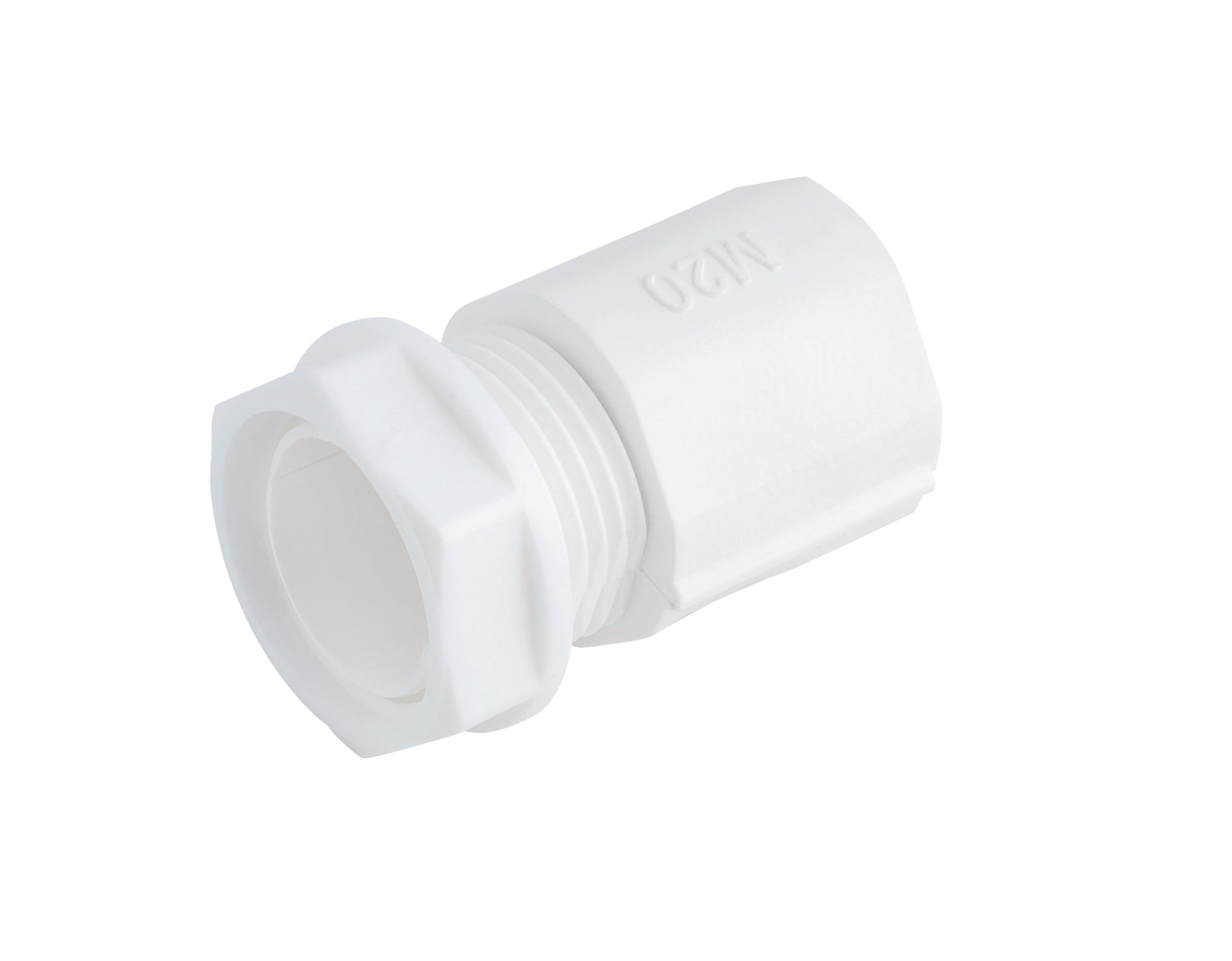 Niglon KCPG20W 20mm Straight Gland White