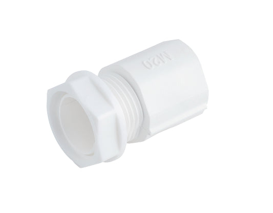 Niglon KCPG25W 25mm Straight Gland White