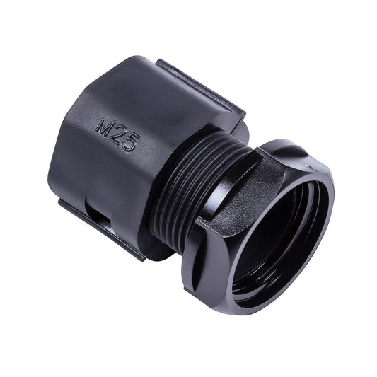 Niglon KCPG50B 50mm Straight Connector Black