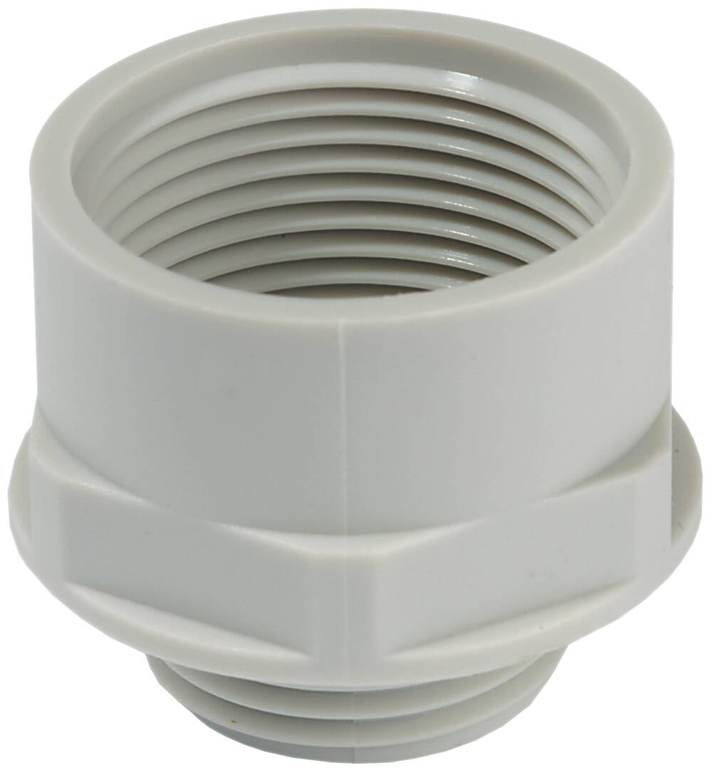 Wiska 10063595 KEP PG7-PG9 Polyamide Enlargement Adaptor Light Grey