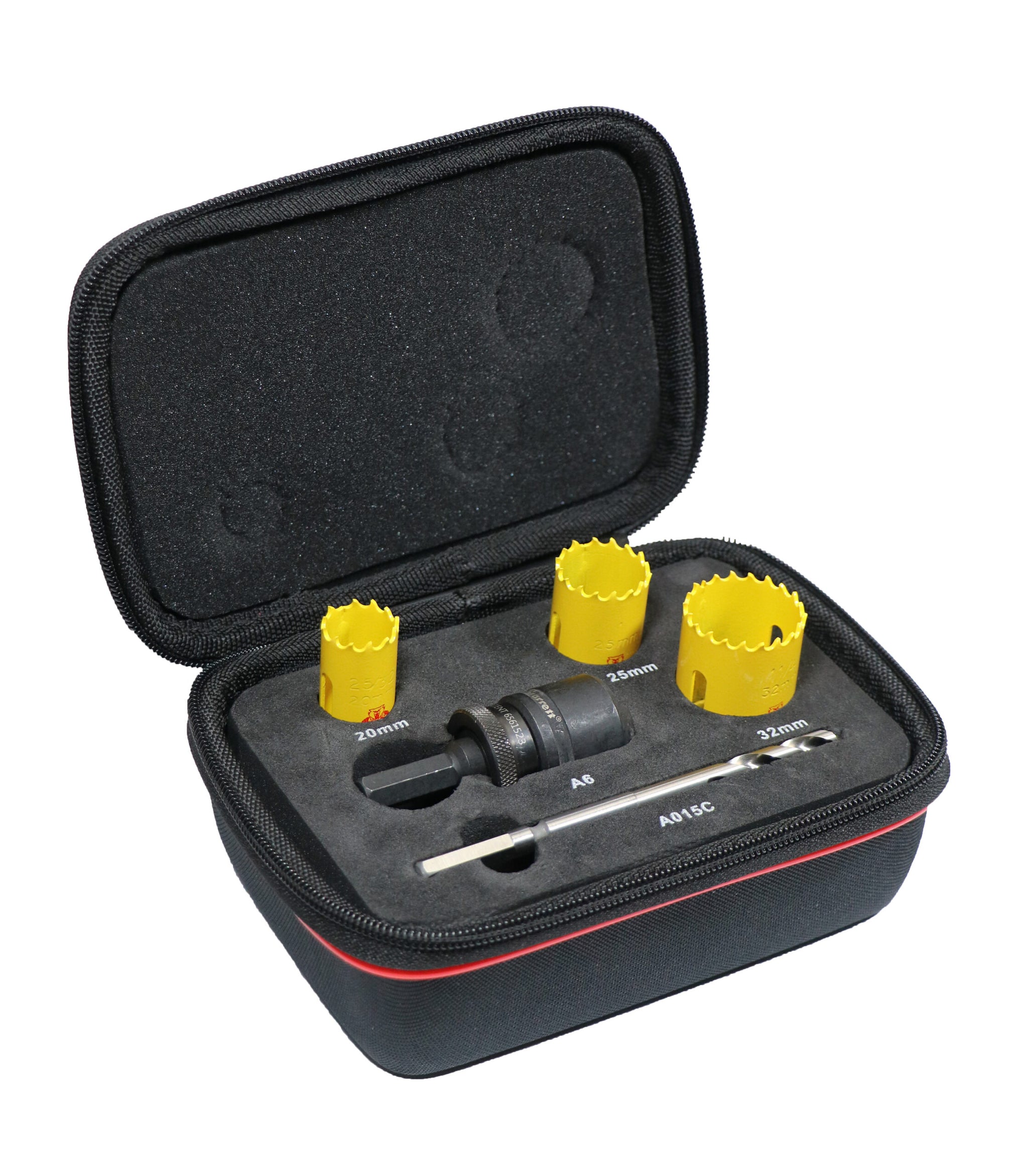 Starrett KFC03051 Electricians Kwik-Change Fast Cut Holesaw Kit 3pc