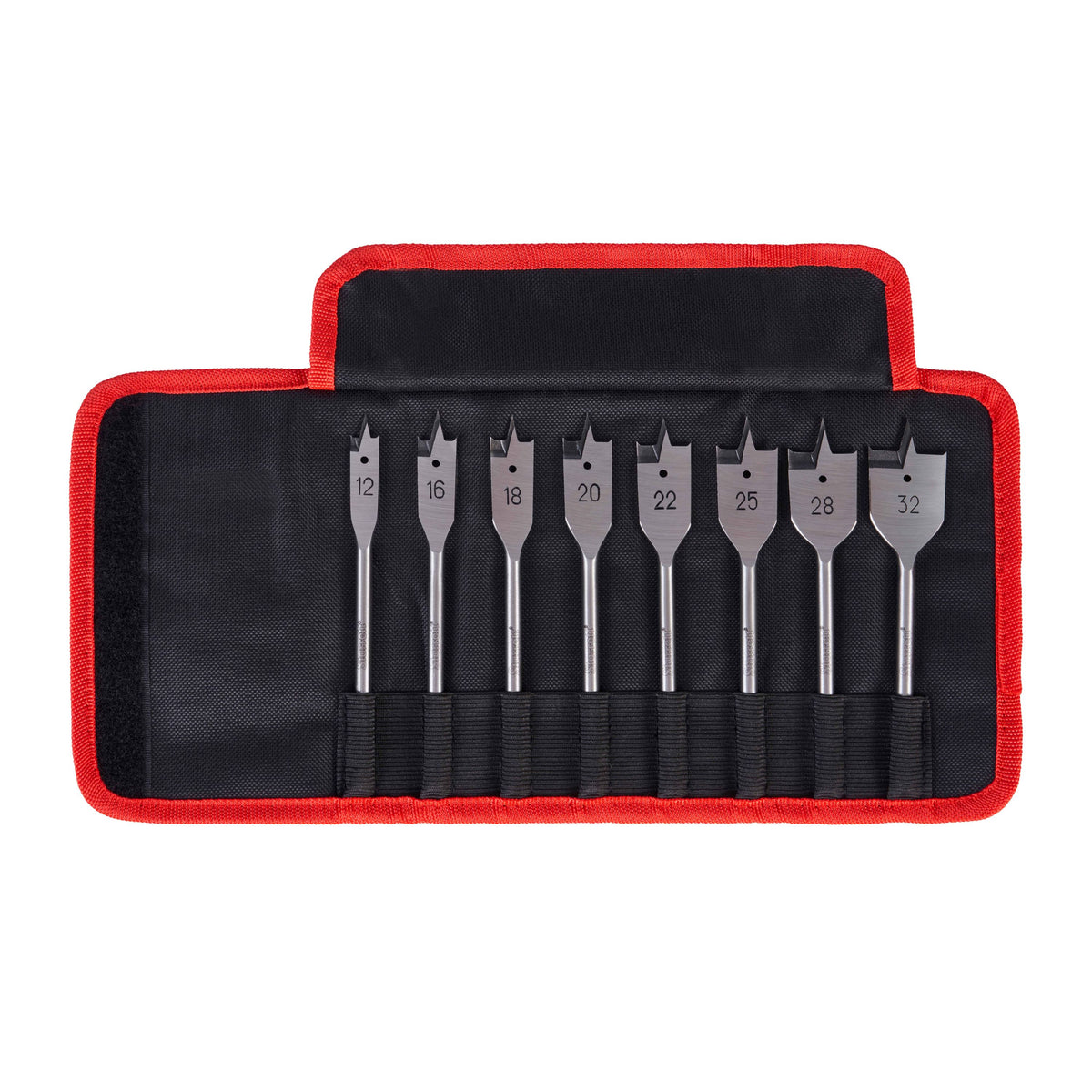 Starrett KFWDK08 Flat Wood Hex Bit 8pc