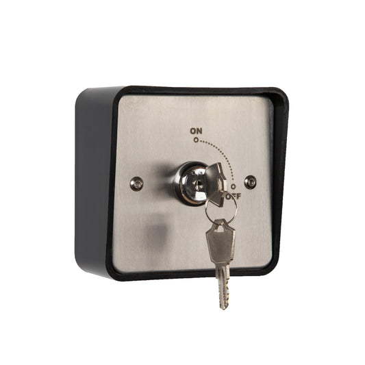 RGL KS-2 2 Position Momentary Keyswitch Stainless Steel