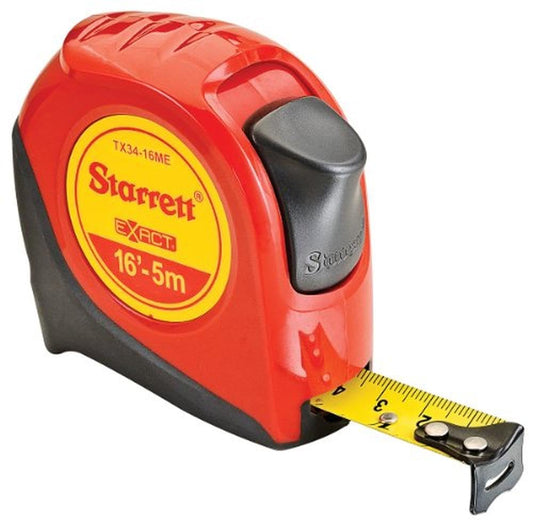 Starrett KTX34-5M-N Exact Pocket Tape Measure 5m