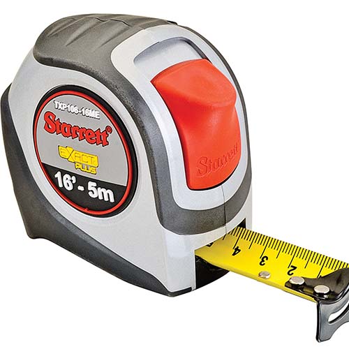 Starrett KTXP106-8M-N Exact Plus Pocket Tape Measure 8m