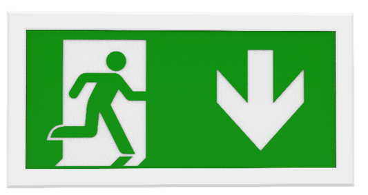 Kosnic KAL0105 Kalem 1W/5W LED Emergency Exitbox  6500K