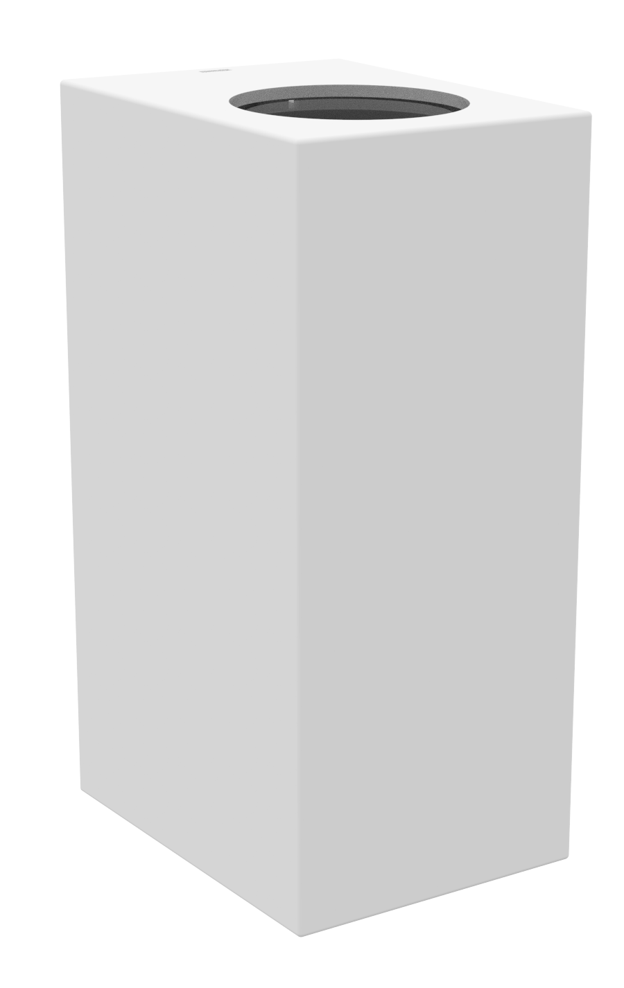 Kosnic KOMR/GU10-WHT Komi Coast 2 x GU10 Square Up / Down Wall Light IP44 White