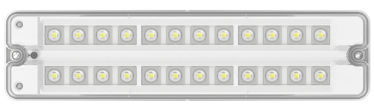 Kosnic KUN0808/SST Kuna Duo 8W Dual Module LED Emergency Bulkhead 6500K IP65 White