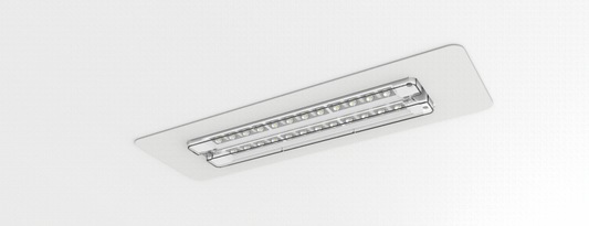 Kosnic KUN-REC Kuna Duo Recessed Installion Kit White