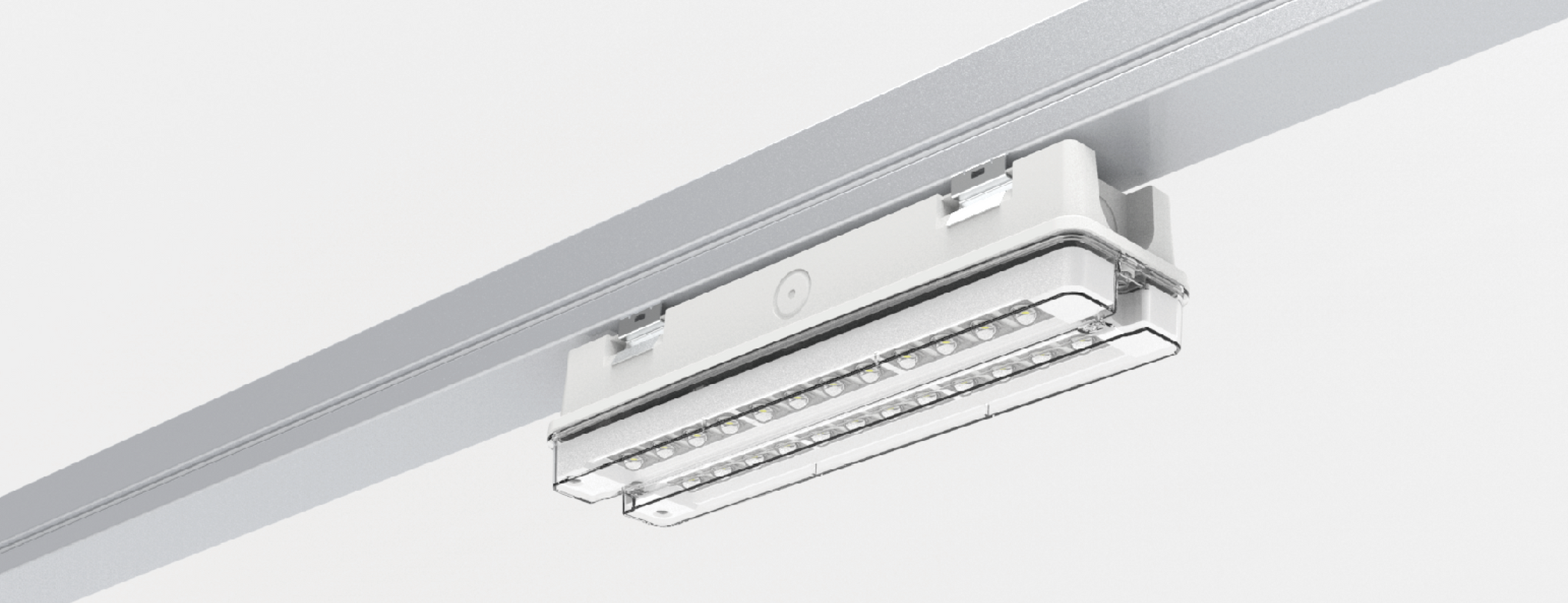 Kosnic KUN0808/SST Kuna Duo 8W Dual Module LED Emergency Bulkhead 6500K IP65 White