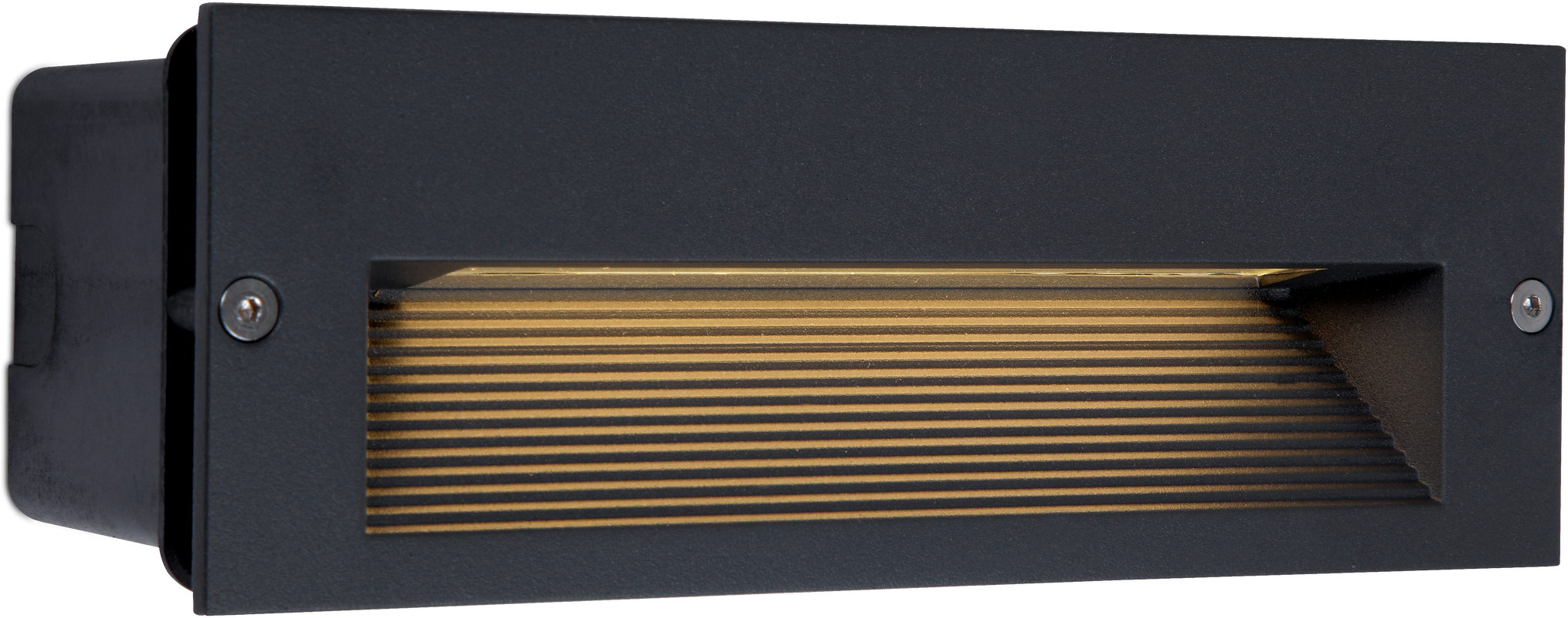 Kosnic LDG10-BLK Ledge 10W LED Recessed Brick Light 4000K IP65 Black