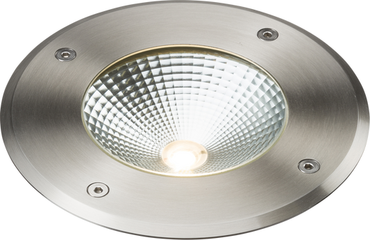 Knightsbridge LDGL9 9W LED Round Groundlight Stainless Steel IP65
