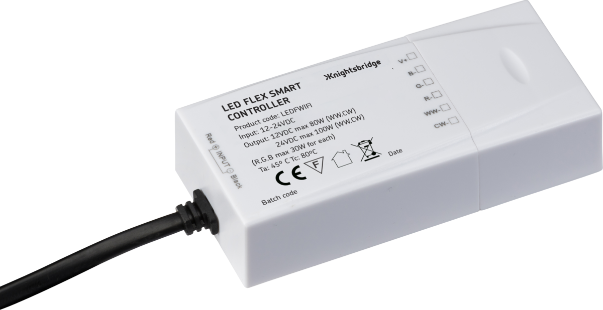 Knightsbridge LEDFWIFI 12V / 24V LED Flex WIFI Controller