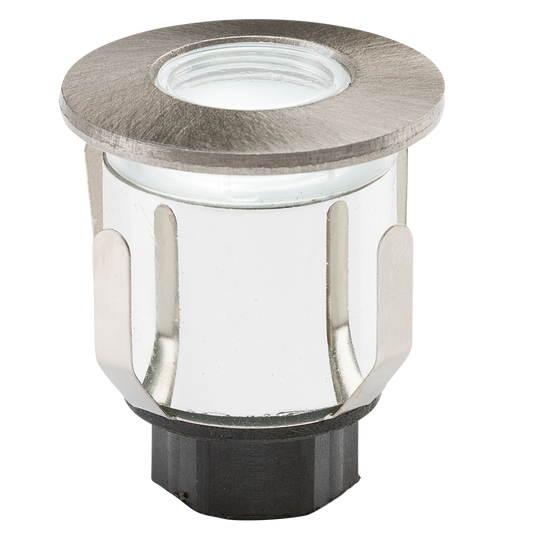 Knightsbridge LEDM06W 0.6W LED Mini Round Groundlight Stainless Steel IP65 6000K