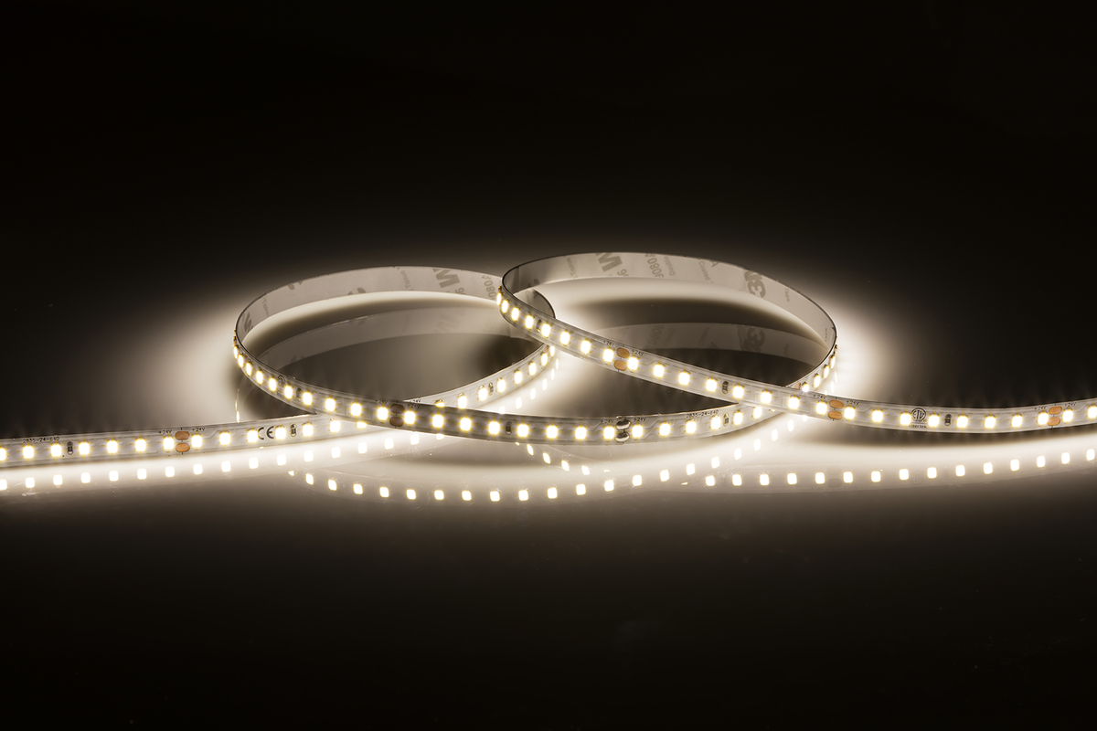 Knightsbridge LFC24HLCW 24V 9.6W High Lumen LED Flex Strip 30m 4000K IP20