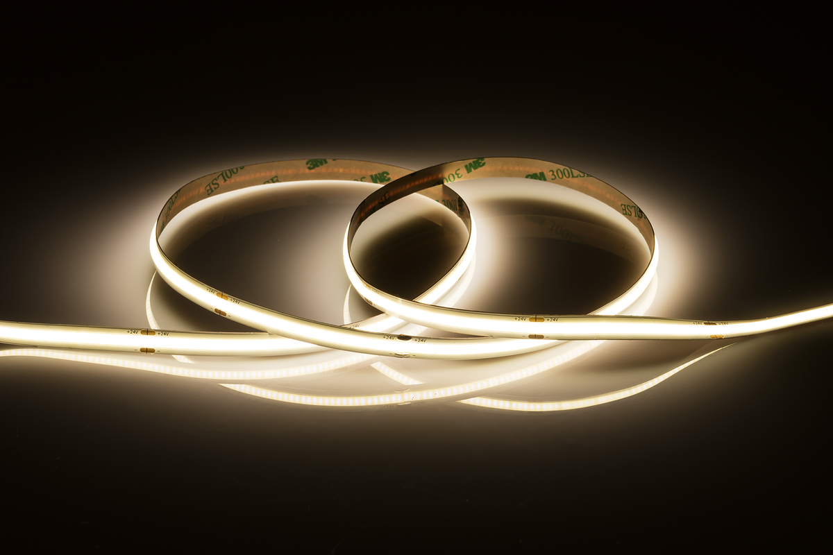 Knightsbridge LFCOB24CW 24V 11W COB LED Flex Strip 5m 4000K IP20