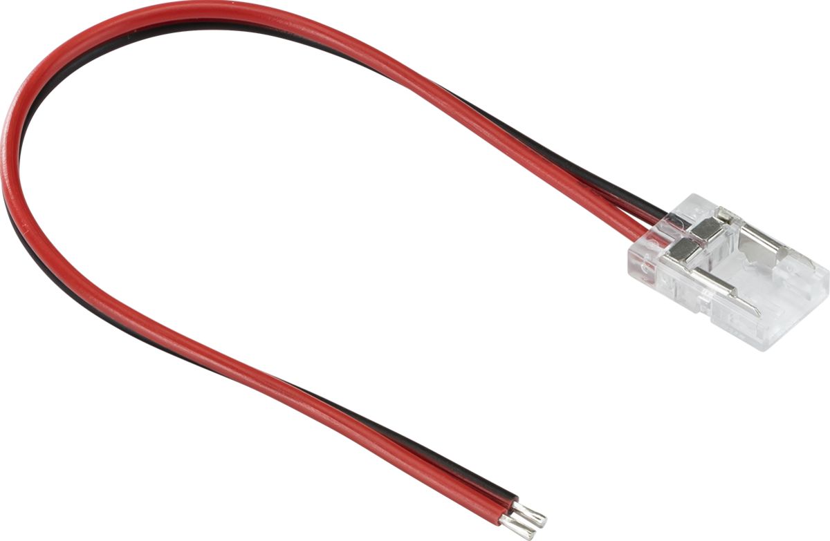 Knightsbridge LFCOBC2WS 12V / 24V LED COB Flex Power Cable Connector Single Colour
