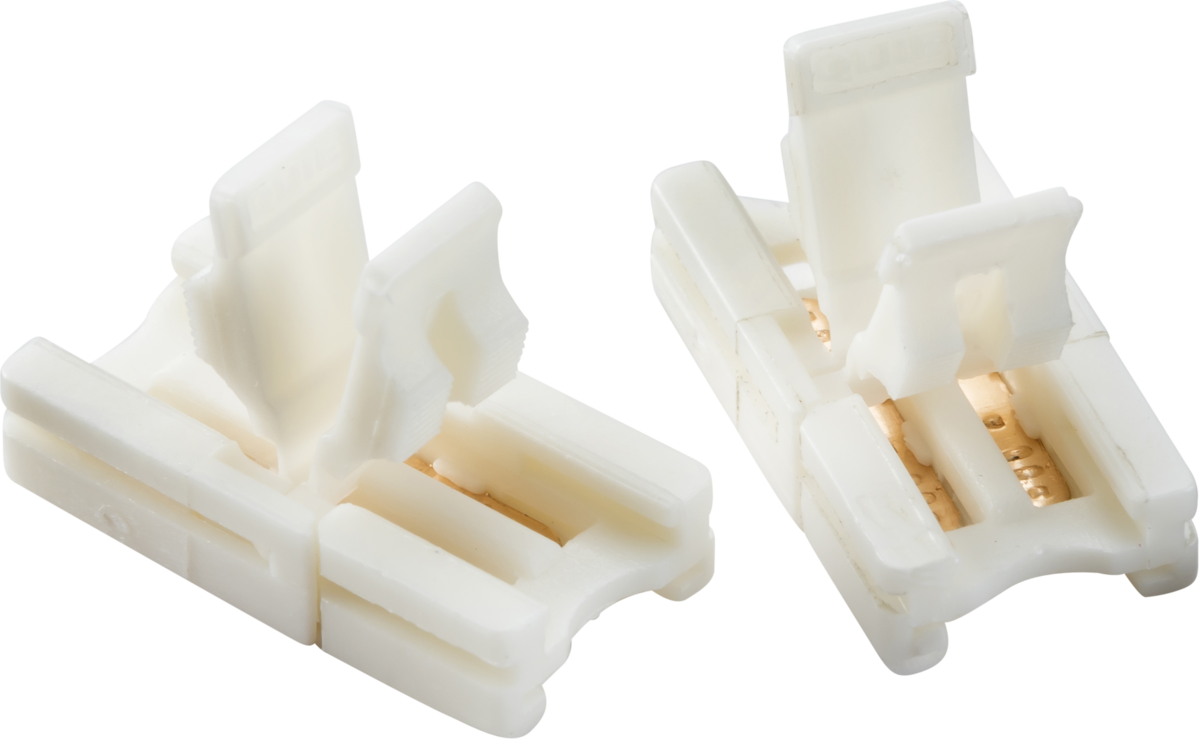 Knightsbridge LFCON2P 12V / 24V LED Flex Strip to Strip Connector (PK2) Single Colour