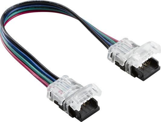 Knightsbridge LFCON4FX 12V / 24V LED Flex Strip to Strip 150mm Connector RGB / CCT