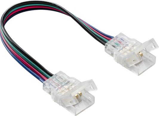 Knightsbridge LFCONIP4FX 12V / 24V LED Flex Strip to Strip 150mm Connector RGB / CCT