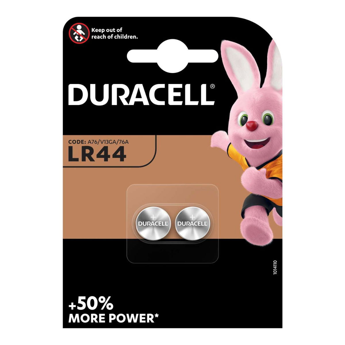 Duracell LR44B2 1.5V Alkaline Button Cell 2 Pack