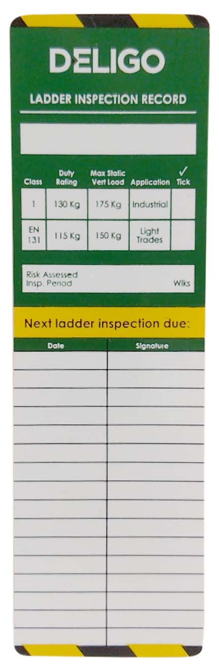 Deligo LWC 10pc Ladder Tag Inserts – ETC Electrical