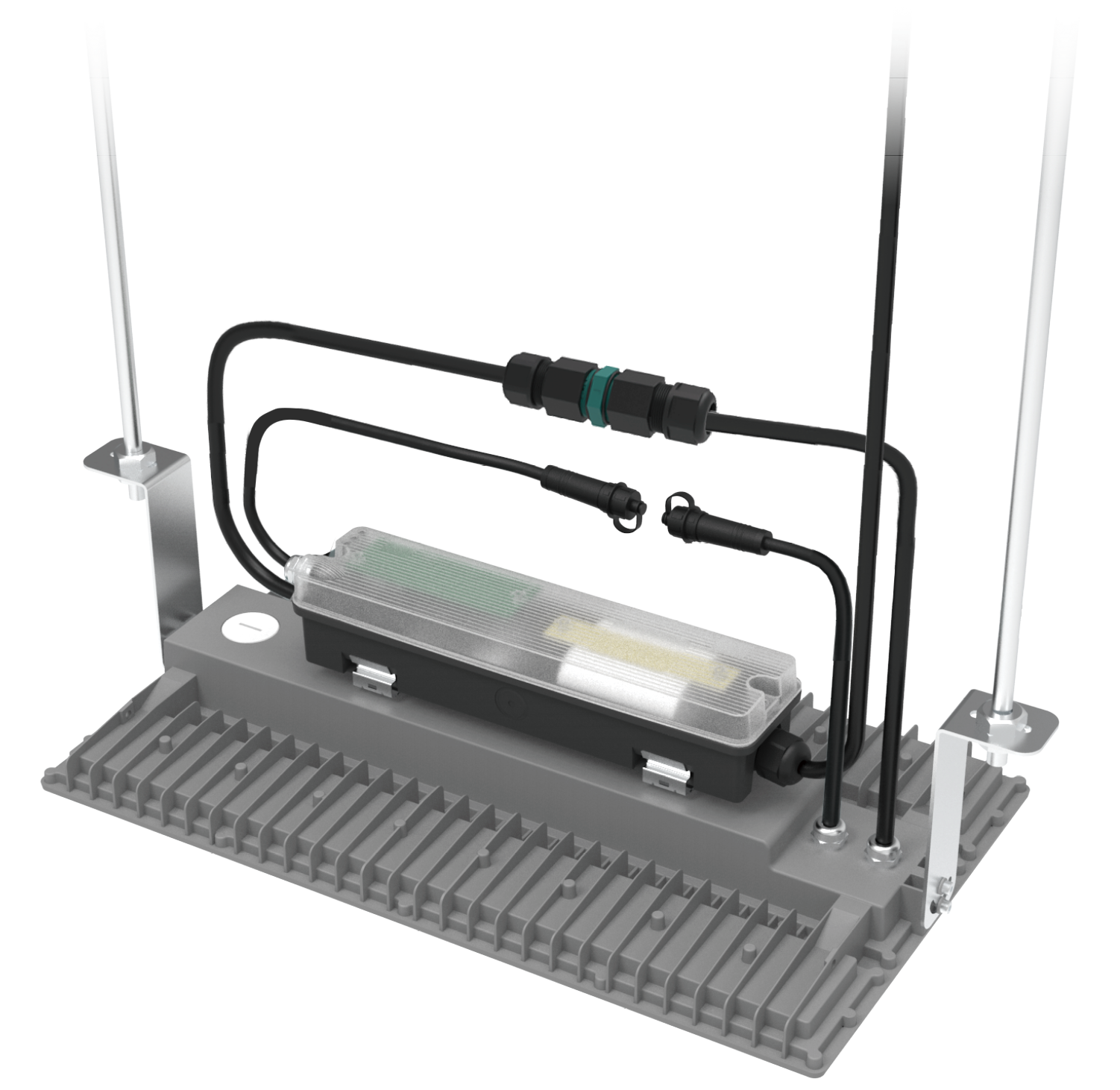 Kosnic EMLB05/SST Low Bay EME Duo 5W Manual & Self-Test Emergency Module Black