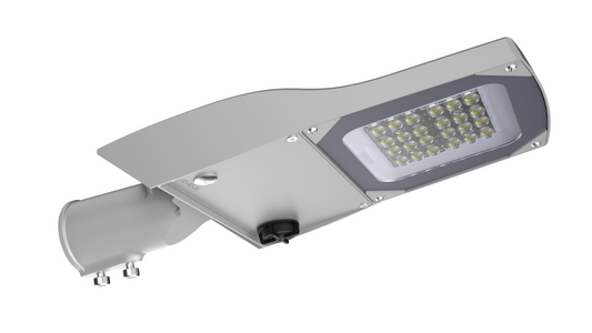Kosnic LUN60-W22 Luna 25-60W LED Street Light 2200K IP66 Grey