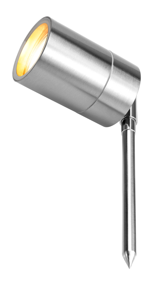 Kosnic LYO/SPK Lyons GU10 Surface or Spike Light IP65 Stainless Steel