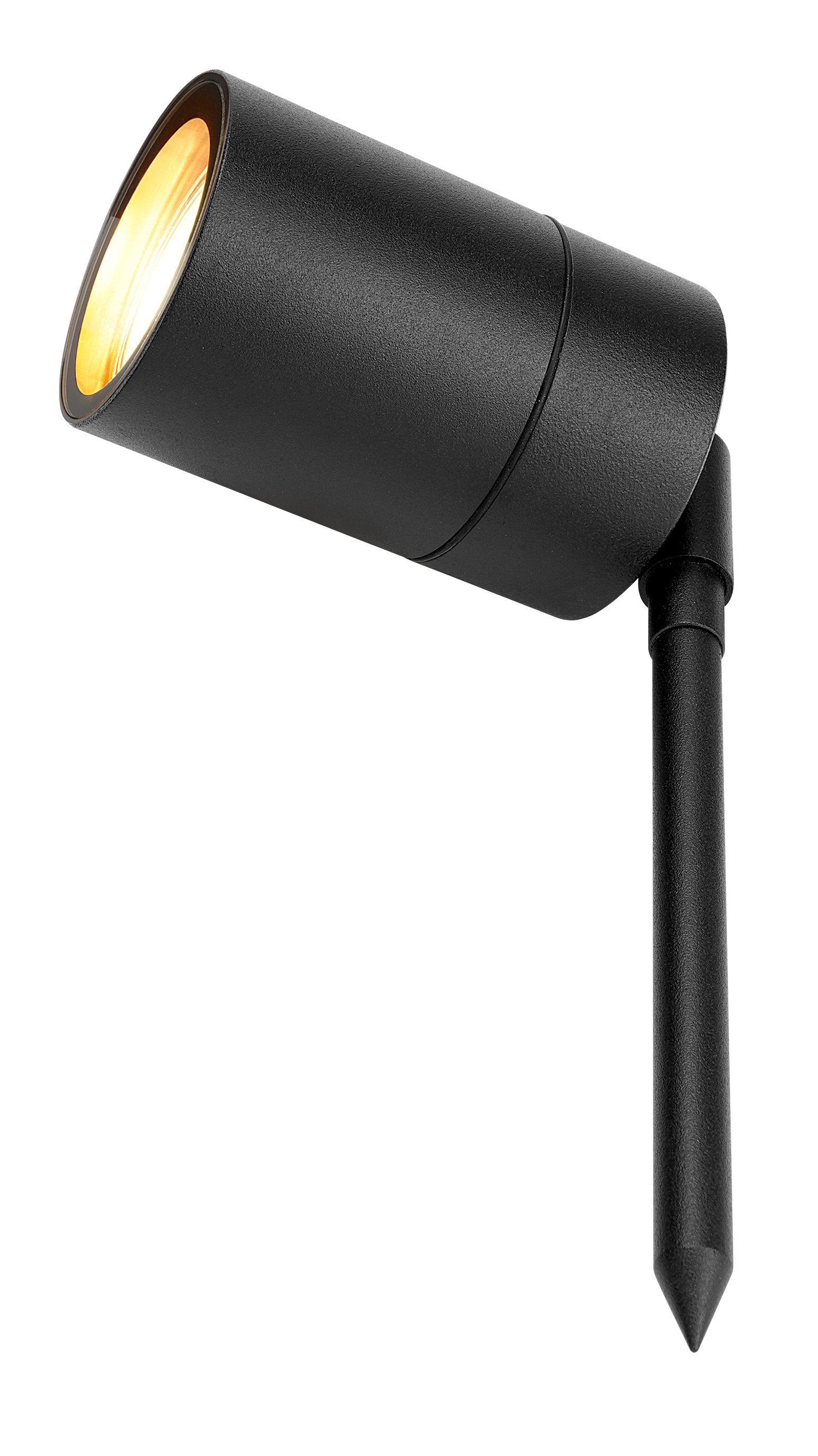 Kosnic LYO/SPK-BLK Lyons GU10 Surface or Spike Light IP65 Black