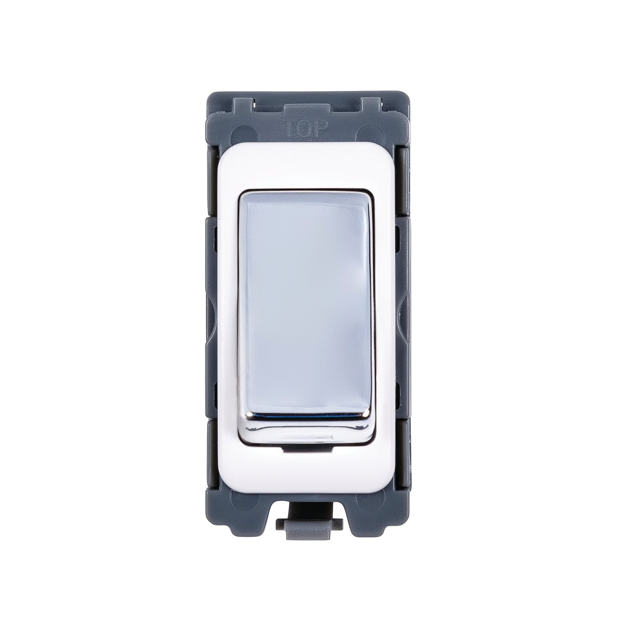 Niglon M2-1C-PC 20A 2 Way and Centre Off Switch Module Polished Chrome