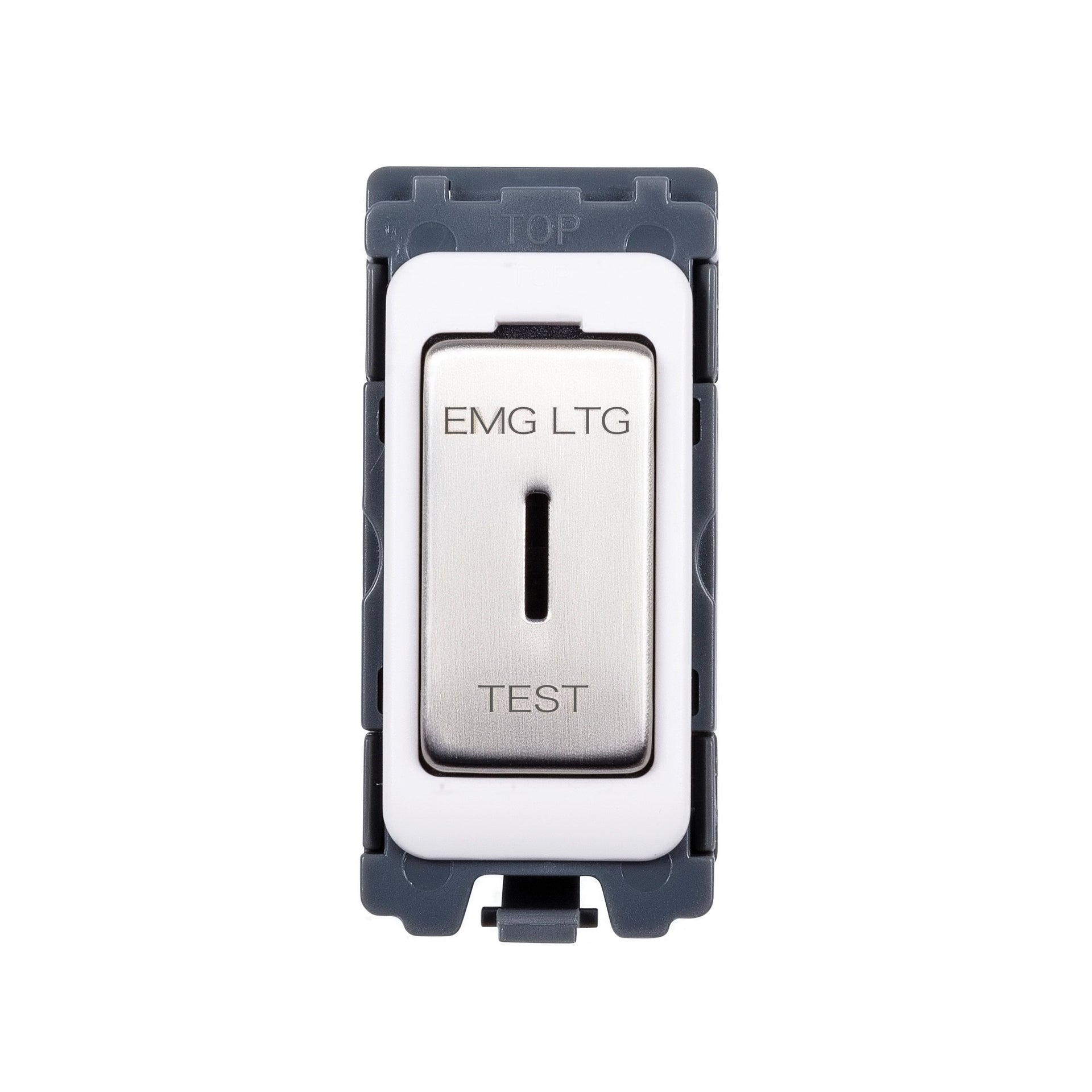 Niglon M2-12EL-BC 20A 2 Way Emergency Lighting Keyswitch Module Polished Chrome