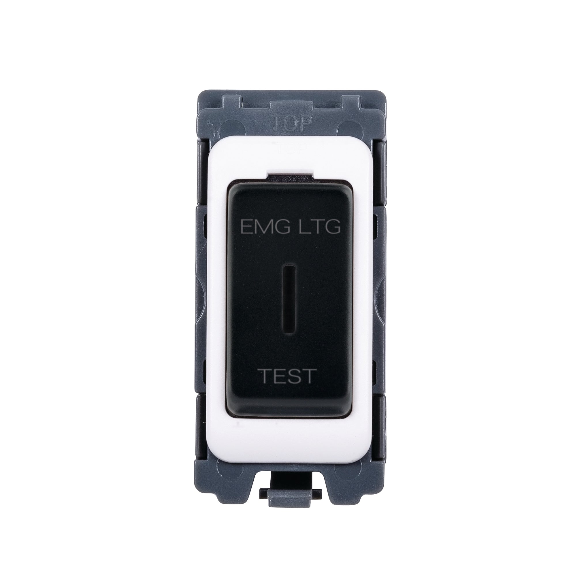 Niglon M2-12EL-MB Matrix20 20A 2 Way Emergency Lighting Keyswitch Module Matt Black