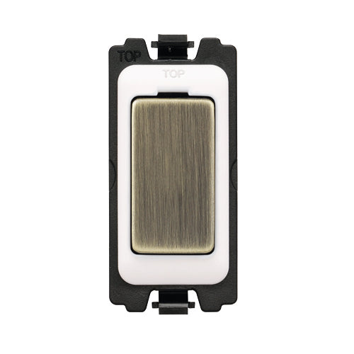 Niglon M2-BLNK-AB Matrix20 20A Blank Module Antique Brass
