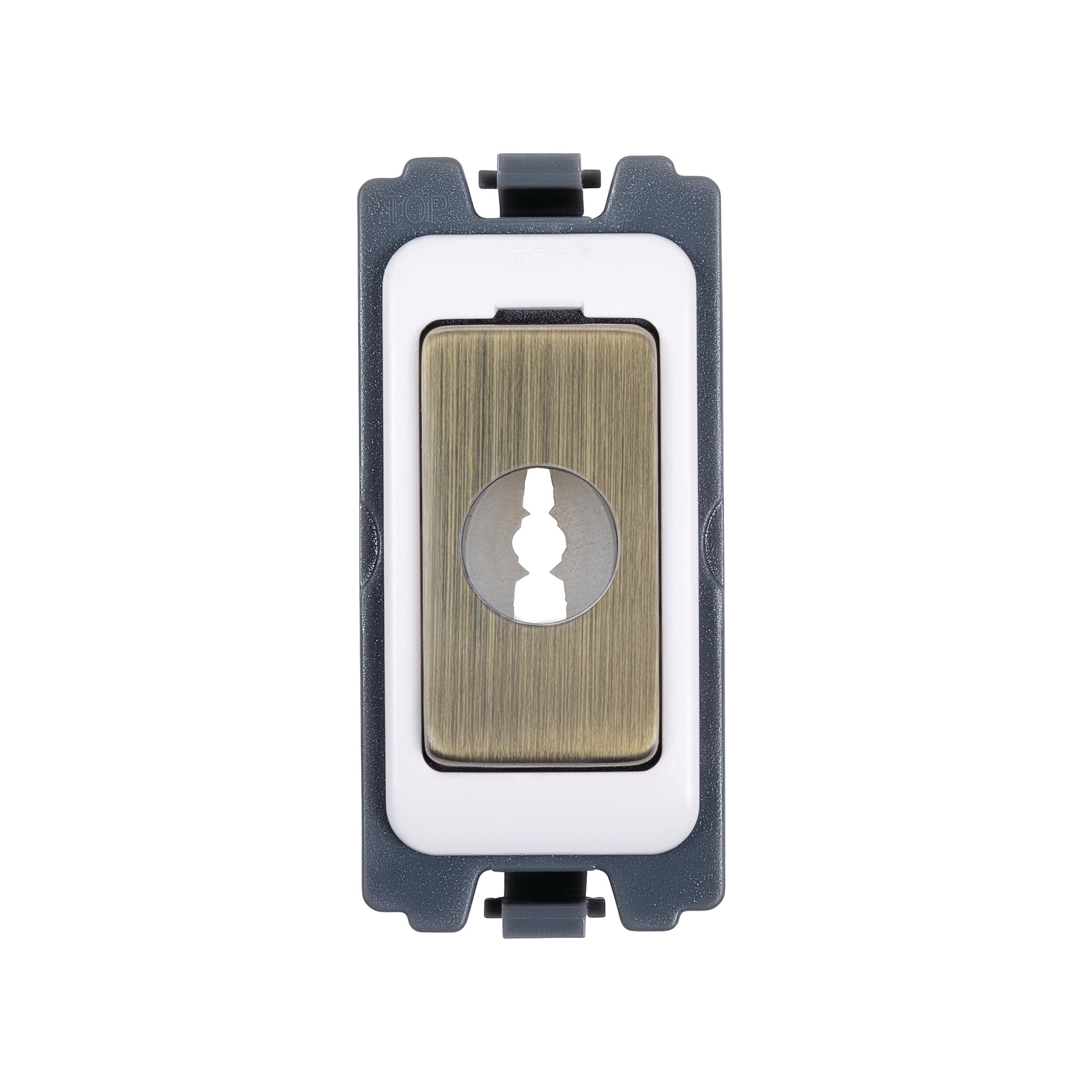 Niglon M2-FLEX-AB Matrix20 20A Flex Outlet Module Antique Brass