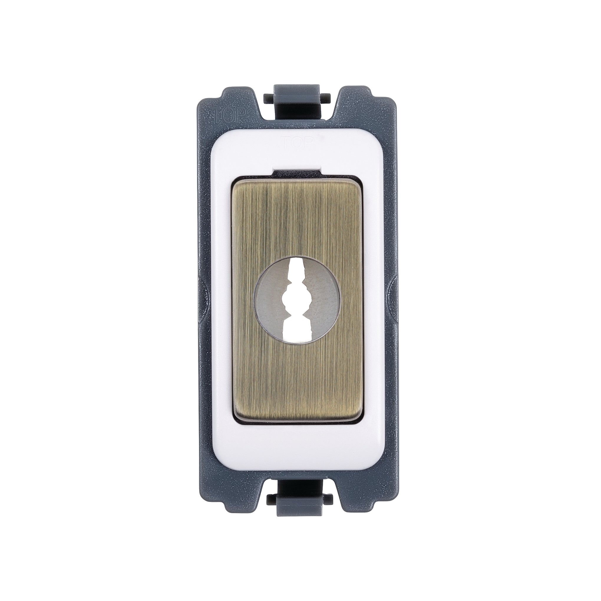 Niglon M2-FLEX-AB Matrix20 20A Flex Outlet Module Antique Brass