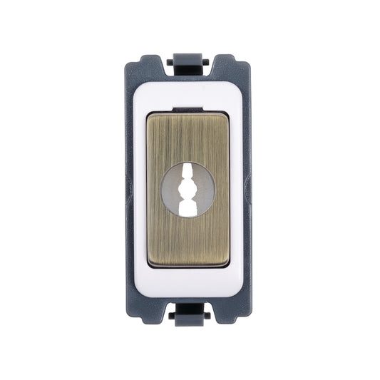 Niglon M2-FLEX-AB Matrix20 20A Flex Outlet Module Antique Brass