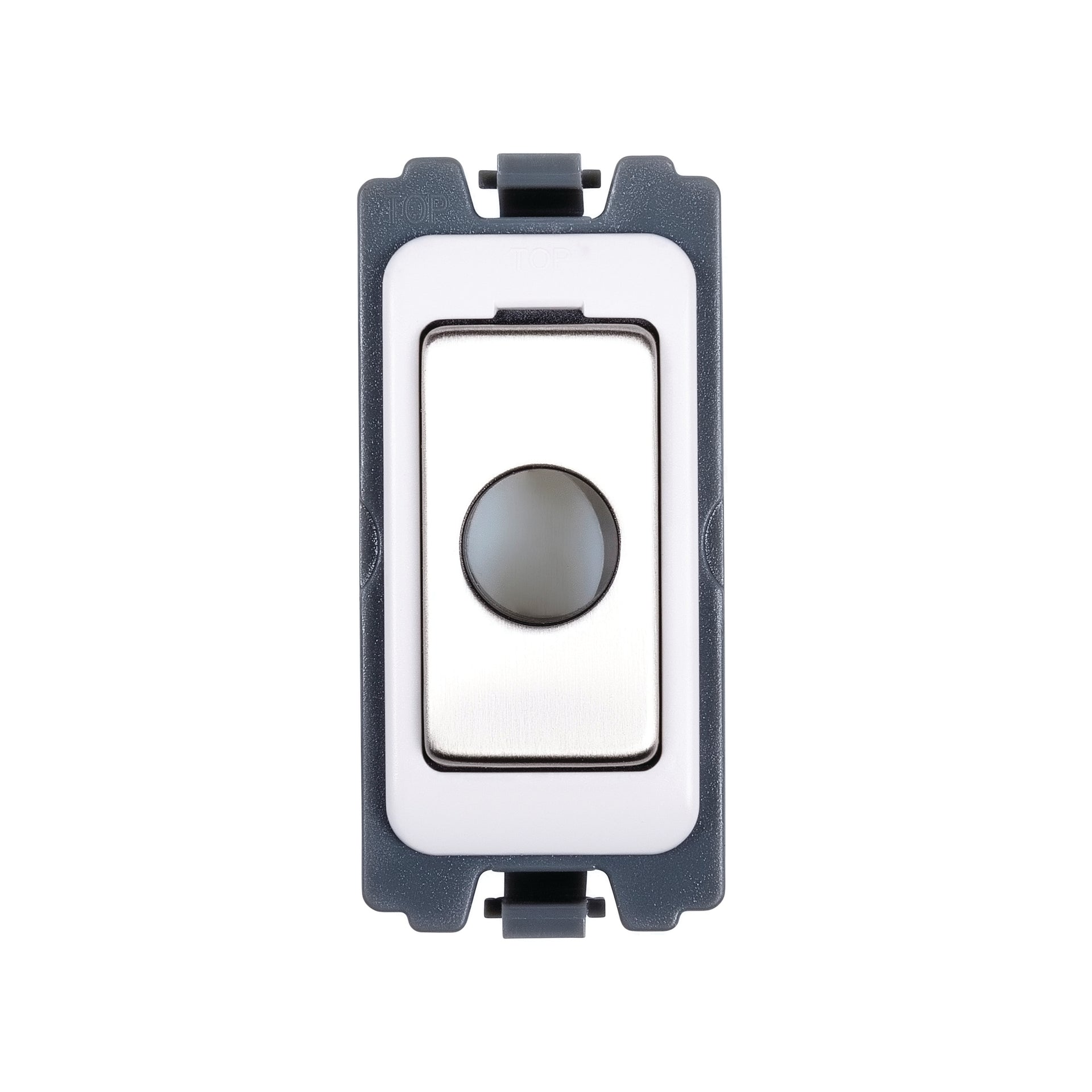 Niglon M2-FLEX-BC 20A Flex Outlet Module Brushed Chrome