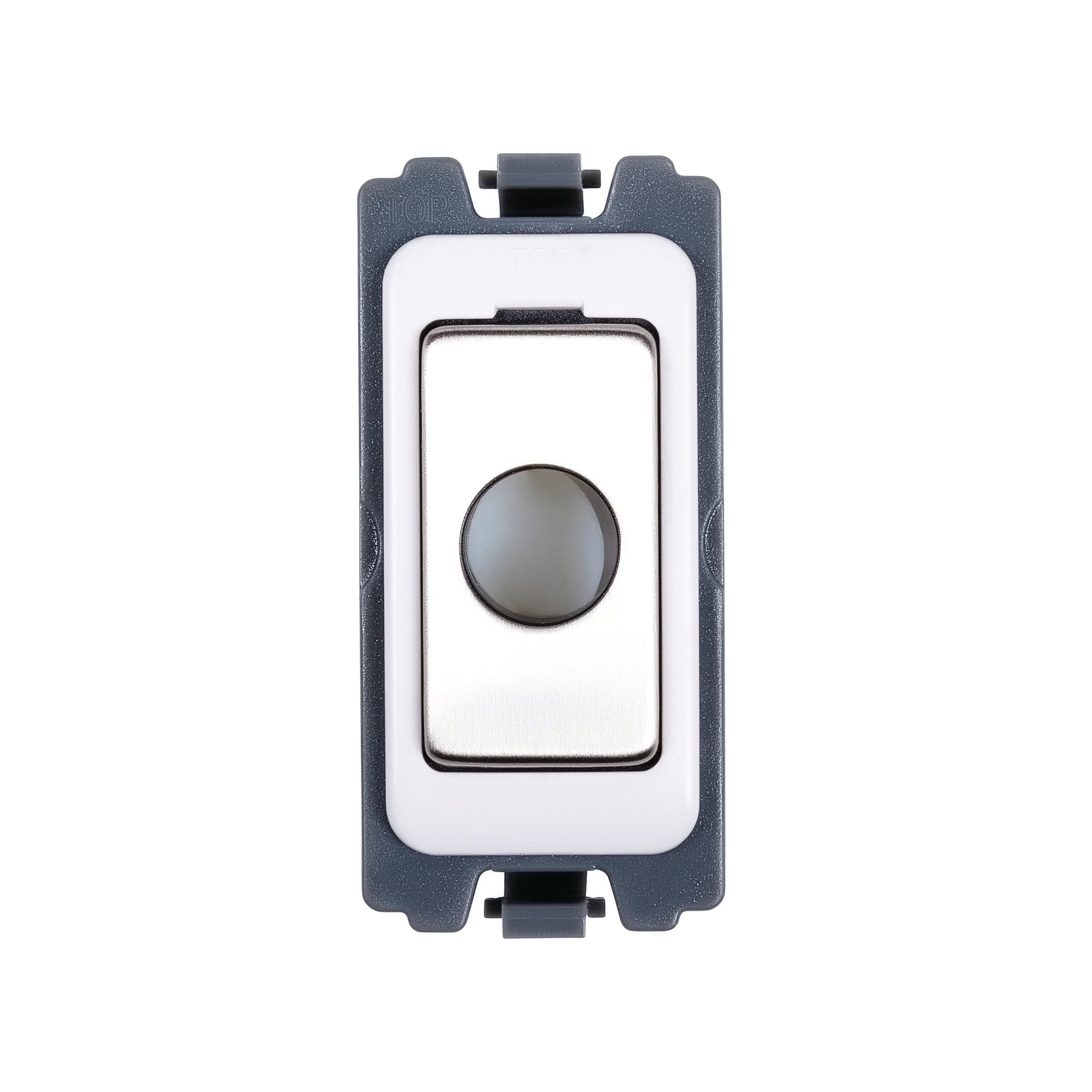 Niglon M2-FLEX-BC 20A Flex Outlet Module Brushed Chrome