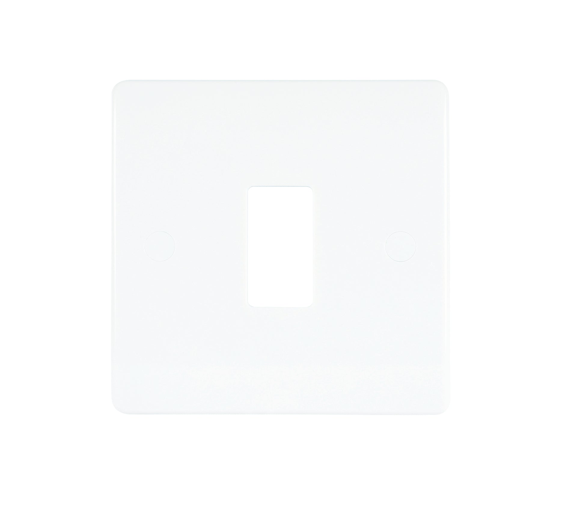 Niglon M2-GP1-MED 1 Gang Grid Faceplate White Moulded