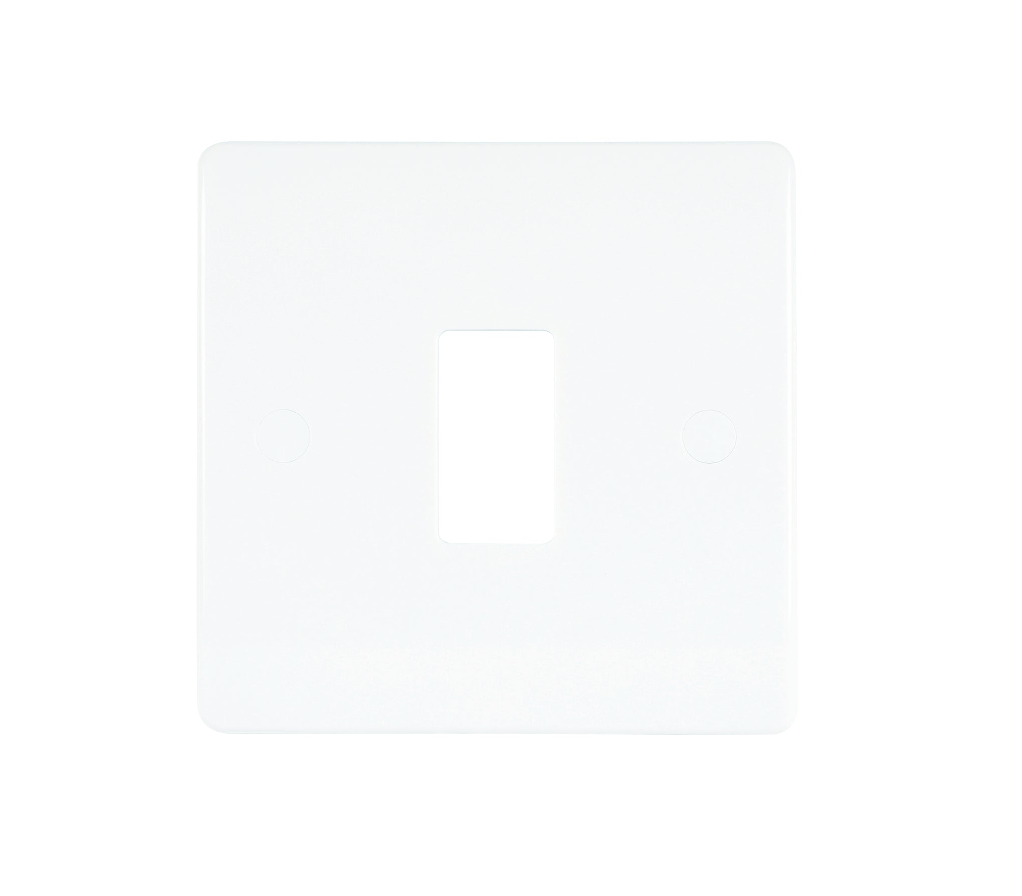 Niglon M2-GP1-MED 1 Gang Grid Faceplate White Moulded